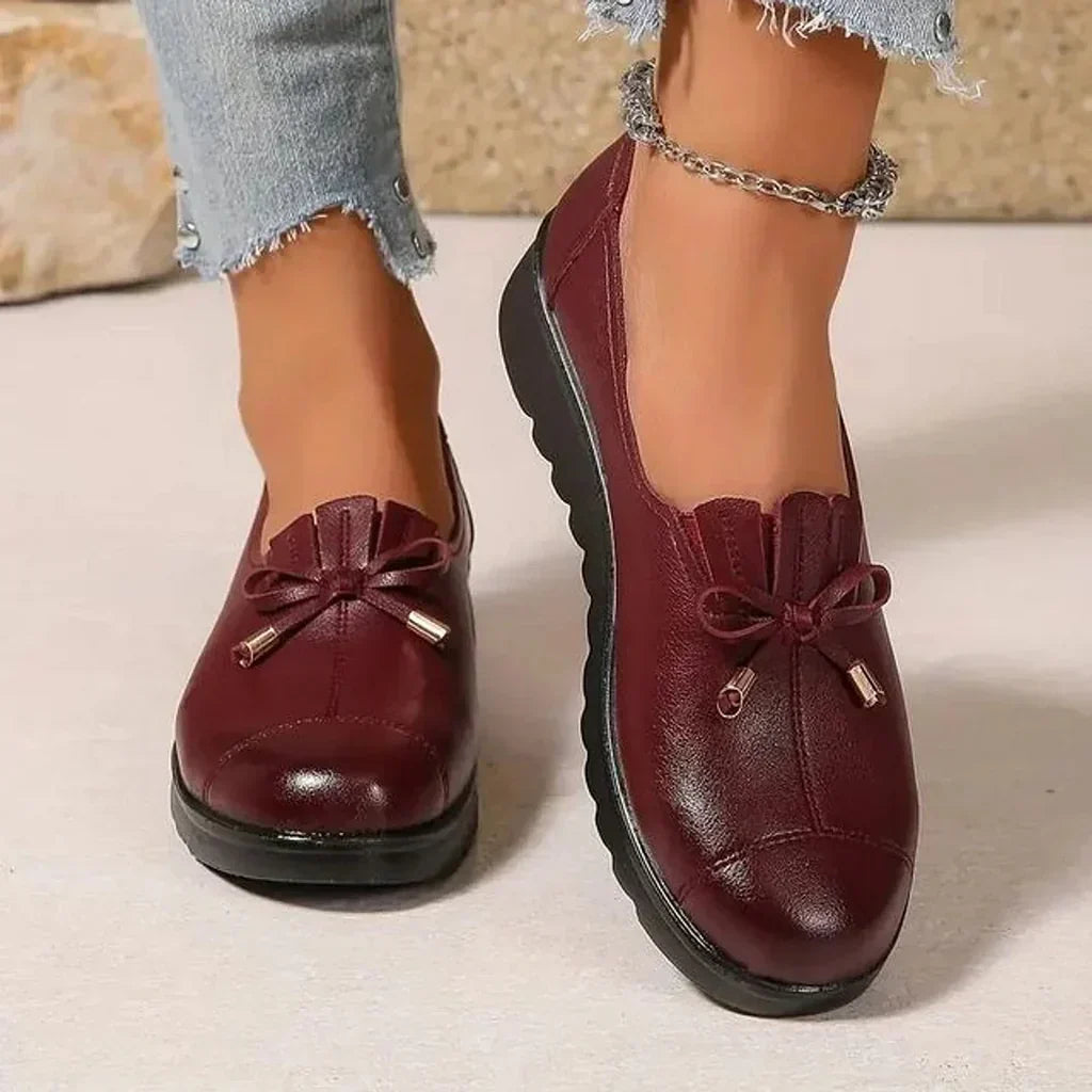 Lara | Orthopaedic Leather Comfort Moccasins