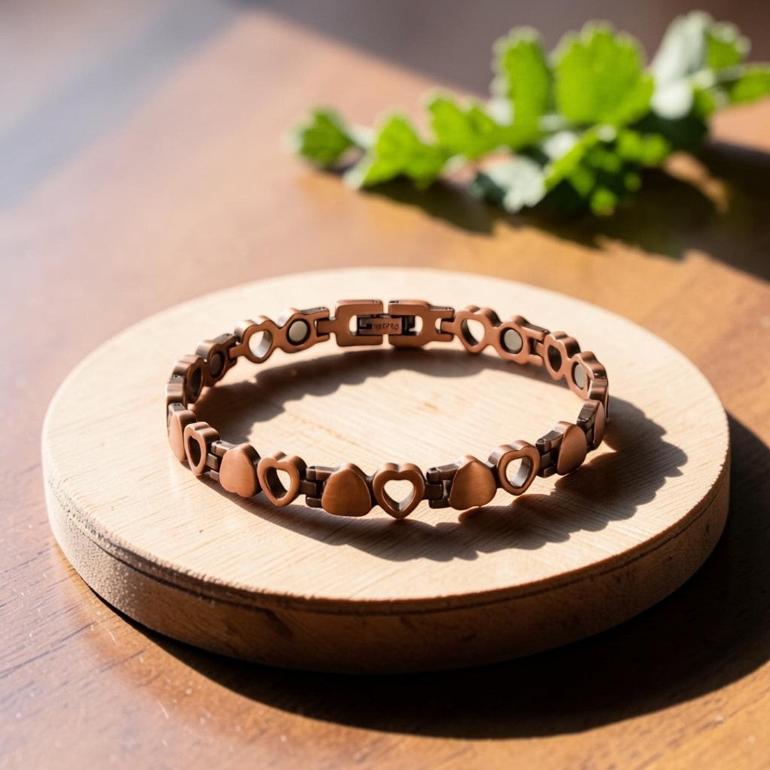 Ella's Amor Copper Anklet