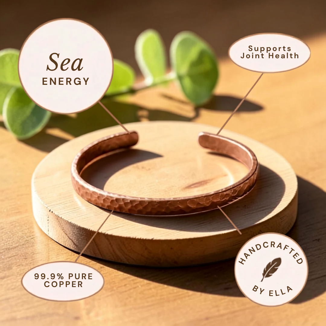 Ella's Sea Copper Anklet