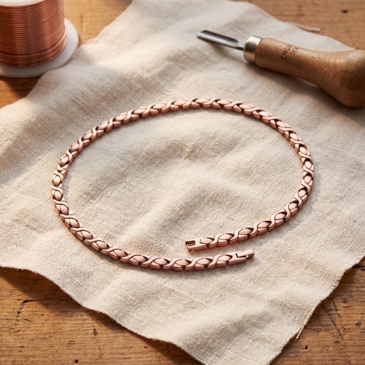 Ella's Cedar Copper Necklace