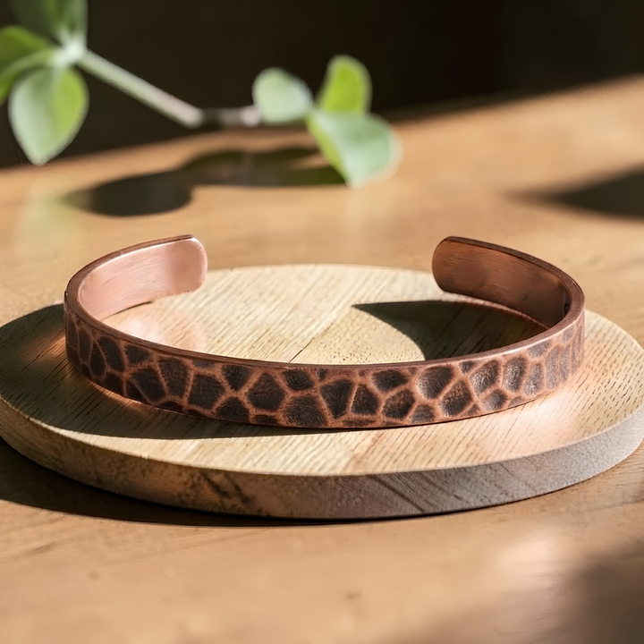 Ella's Crocus Copper Bracelet