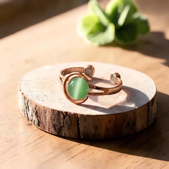 Ella's Glow Brown Copper Bracelet