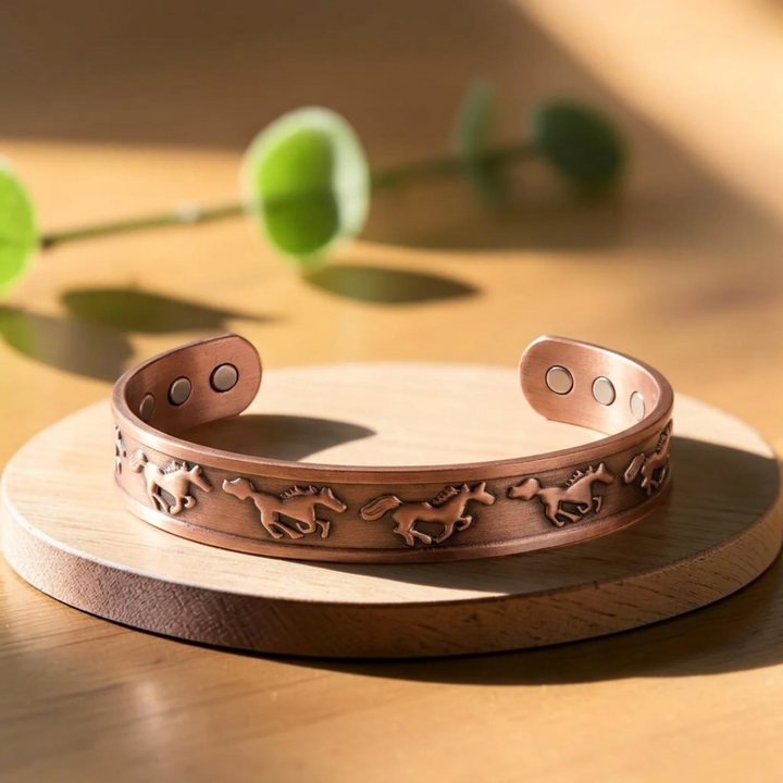 Ella's Horse Copper Bracelet