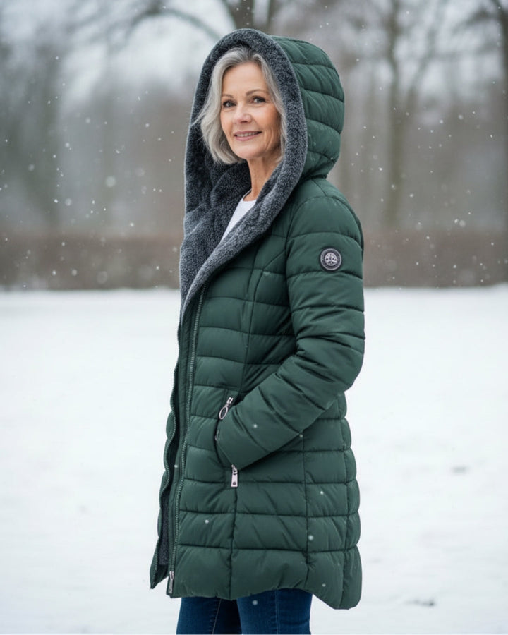 Puffer Jacket with Warm Lining
