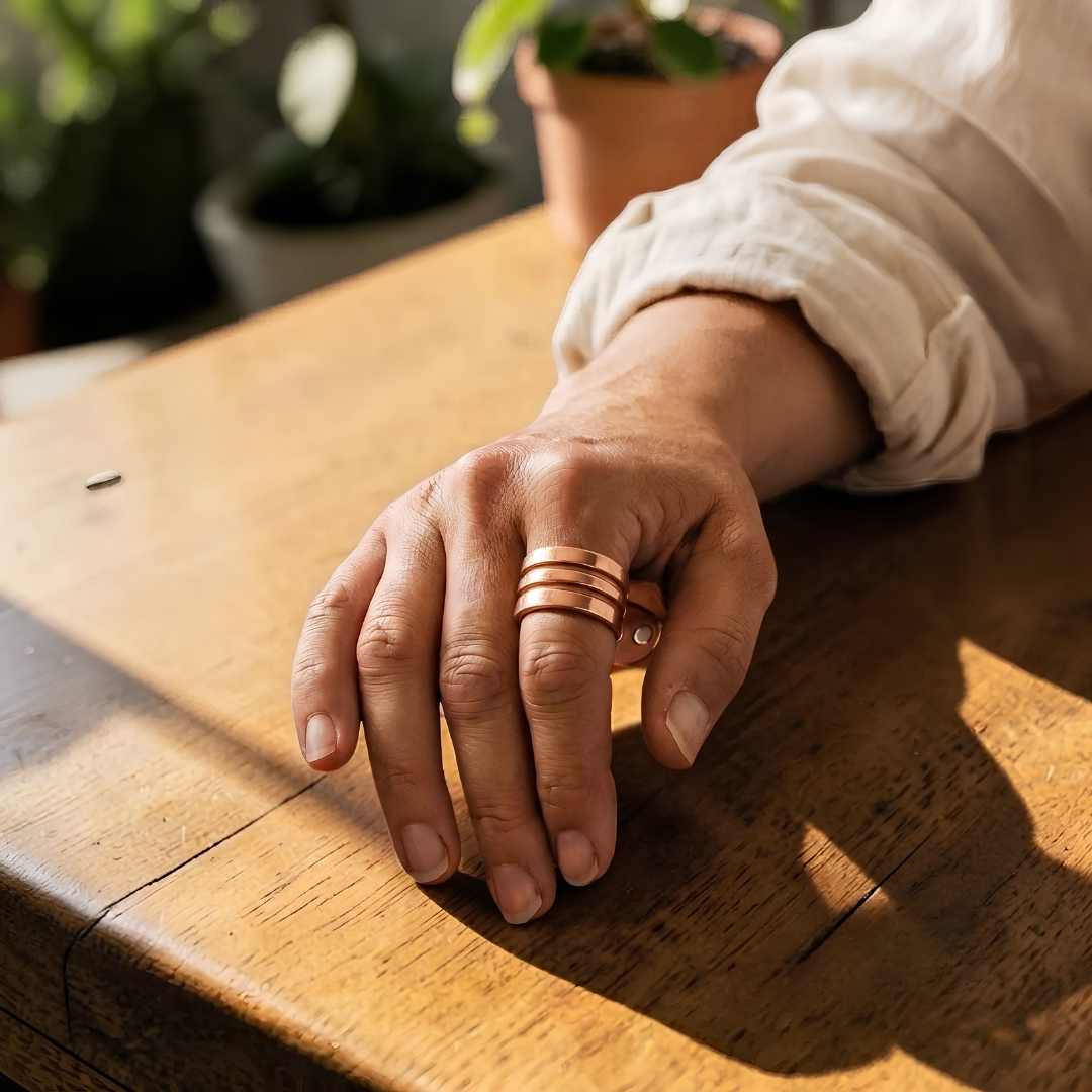 Ella's Evolve Copper Ring