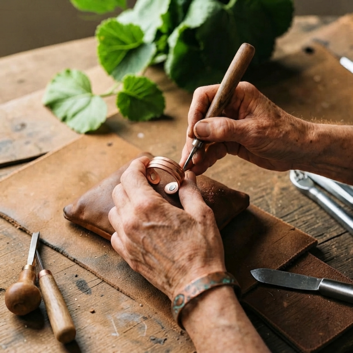 Ella's Evolve Copper Ring