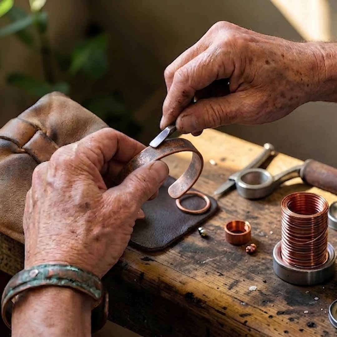 Ella's Vita Copper Bracelet