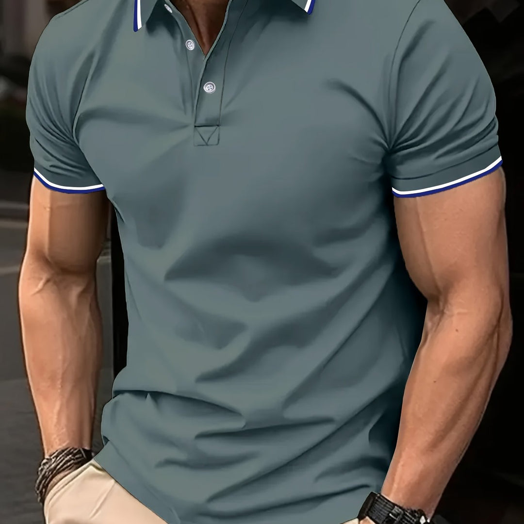 Clifton | Classic Short-Sleeved Polo Shirt for Men