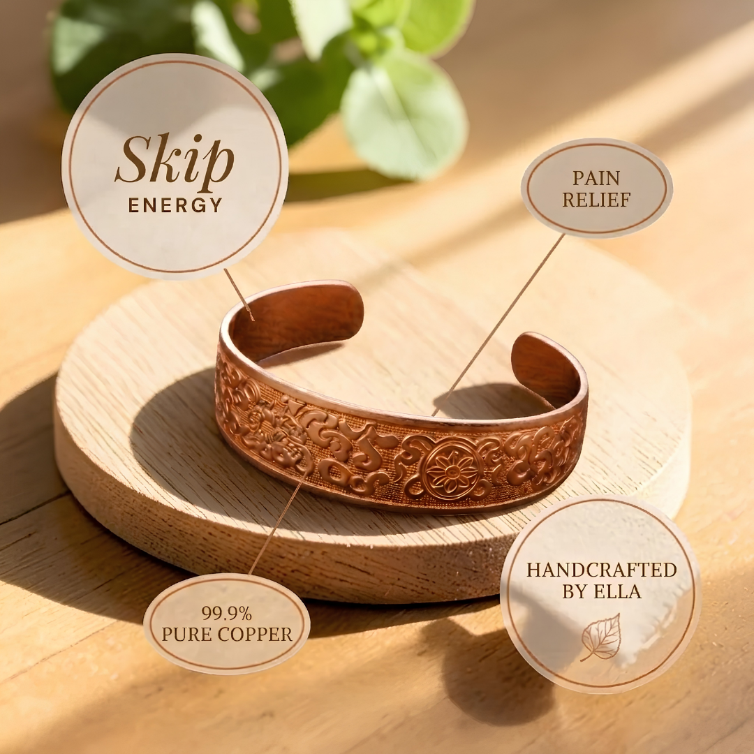 Ella's Skip Copper Bracelet