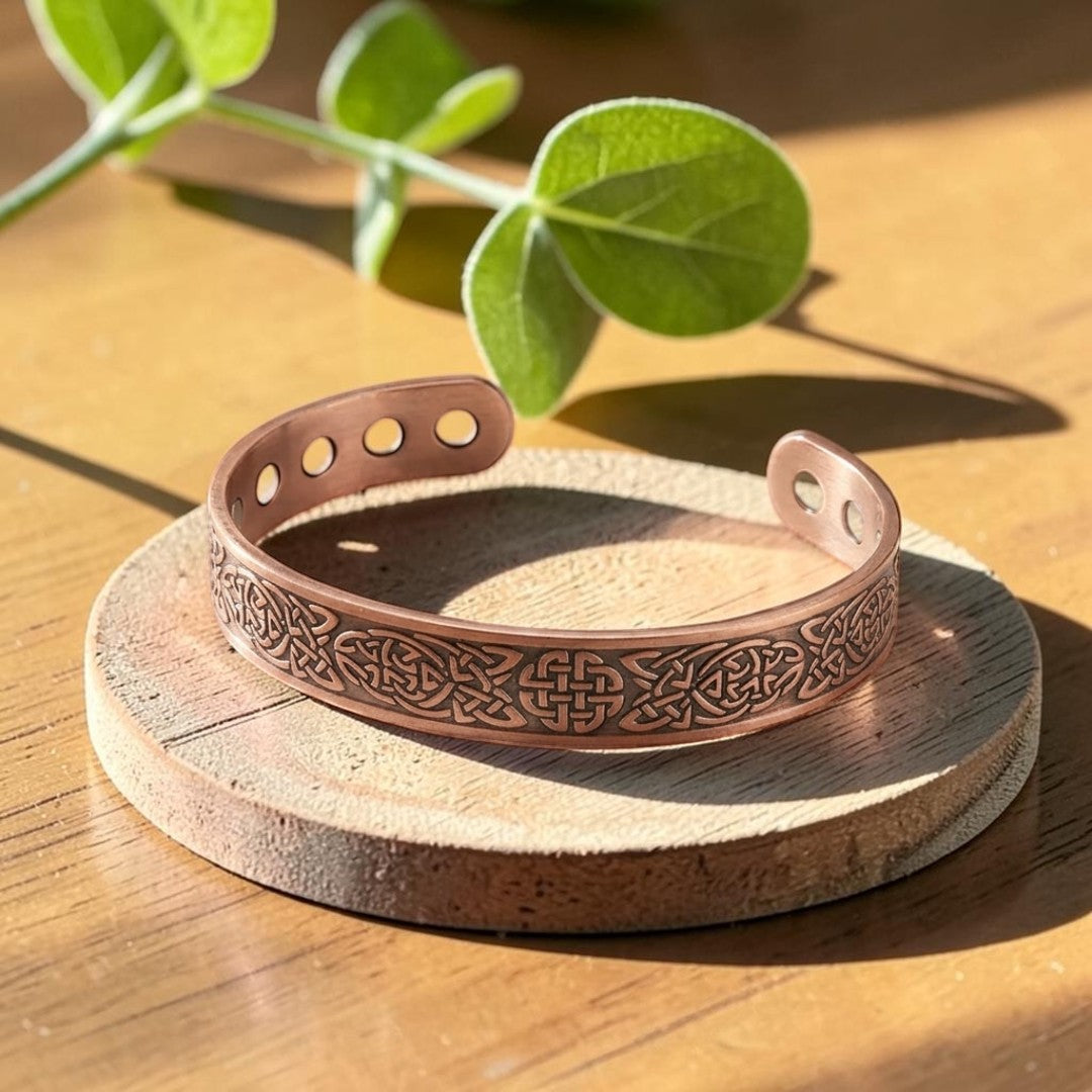 Ella's Orchis Copper Bracelet