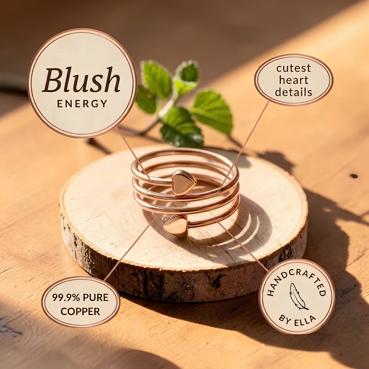Ella's Blush Copper Ring