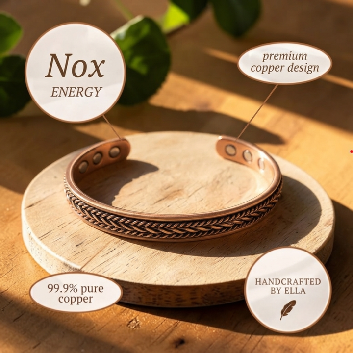 Ella's Nox Copper Bracelet