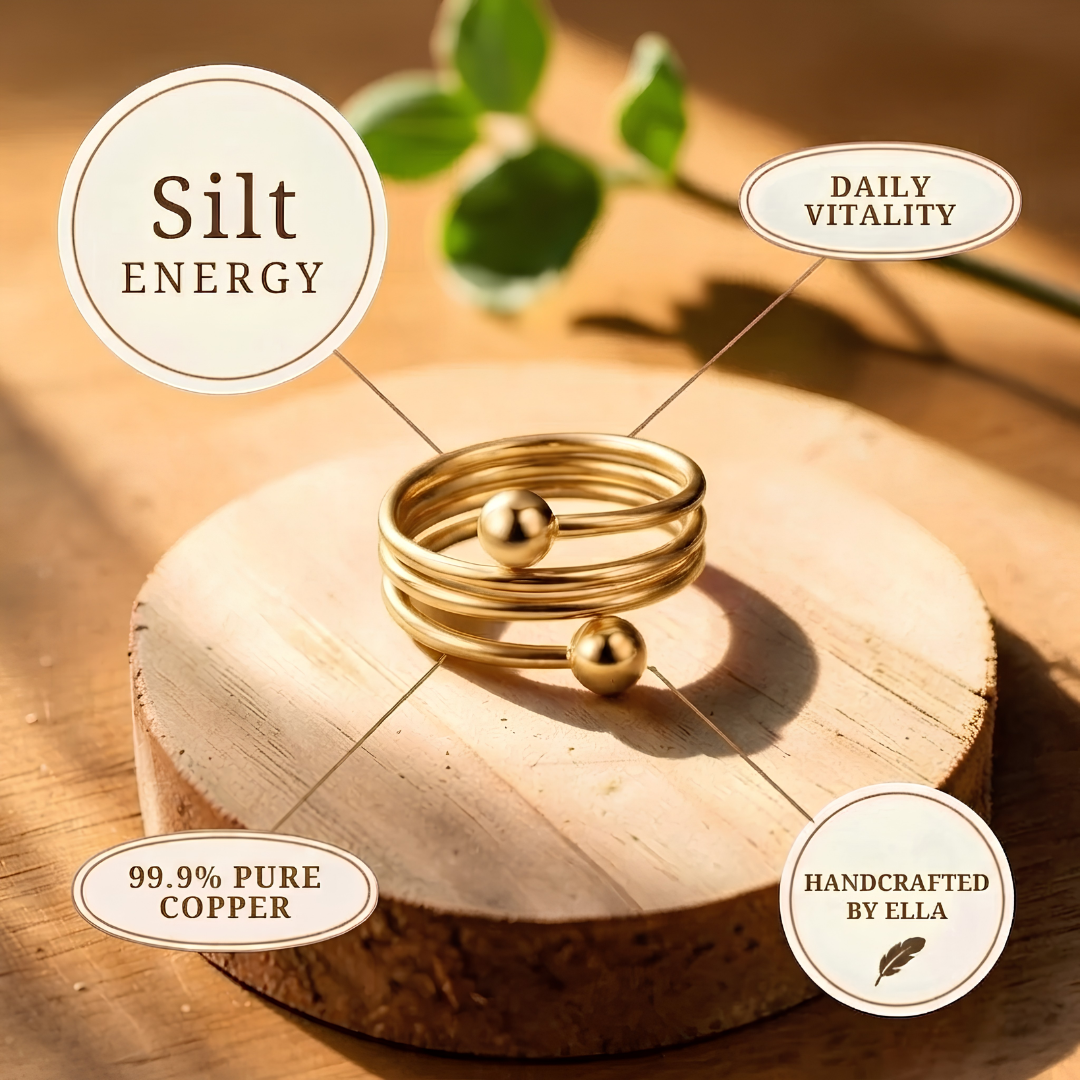 Ella's Silt Copper Ring Gold