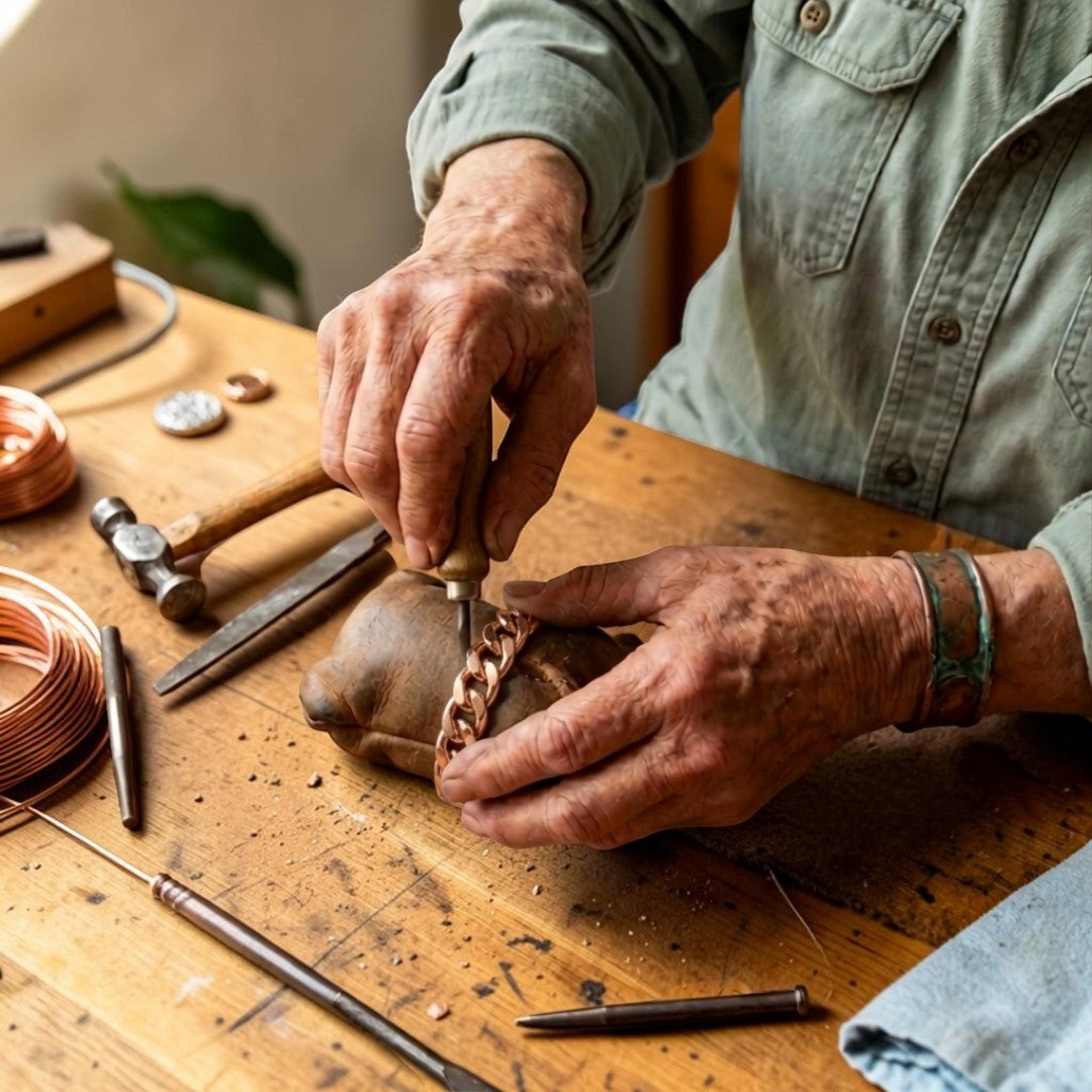 Ella's Cuffo Men's Copper Bracelet