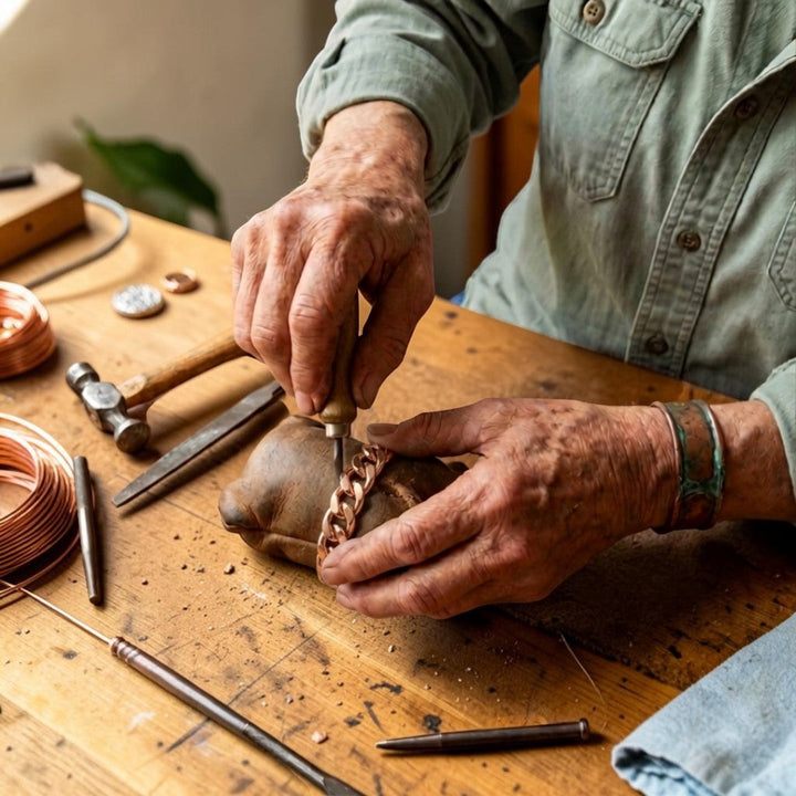 Ella's Cuffo Men's Copper Bracelet