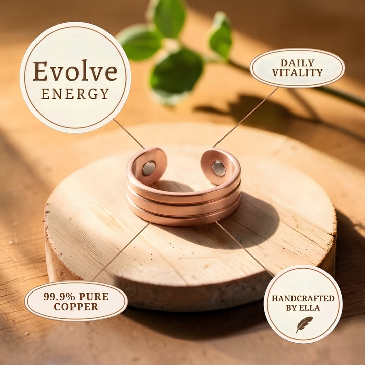 Ella's Evolve Copper Ring