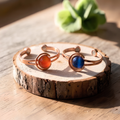Ella's Glow Copper Bracelet Set