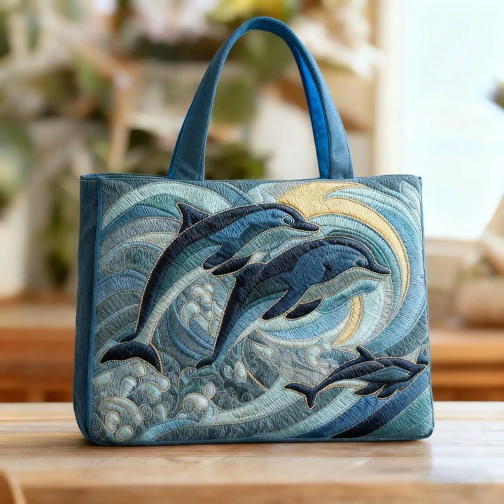 Havdelfin - Padded Tote Bag