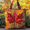 Salary at Sunset - Quilted Tote Bag