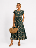 Florene | Short-Sleeved Summer Dress