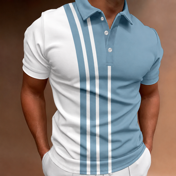 Mason | Elegant Two-Tone Polo