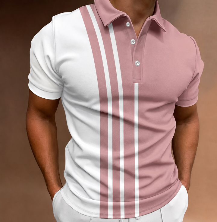 Mason | Elegant Two-Tone Polo