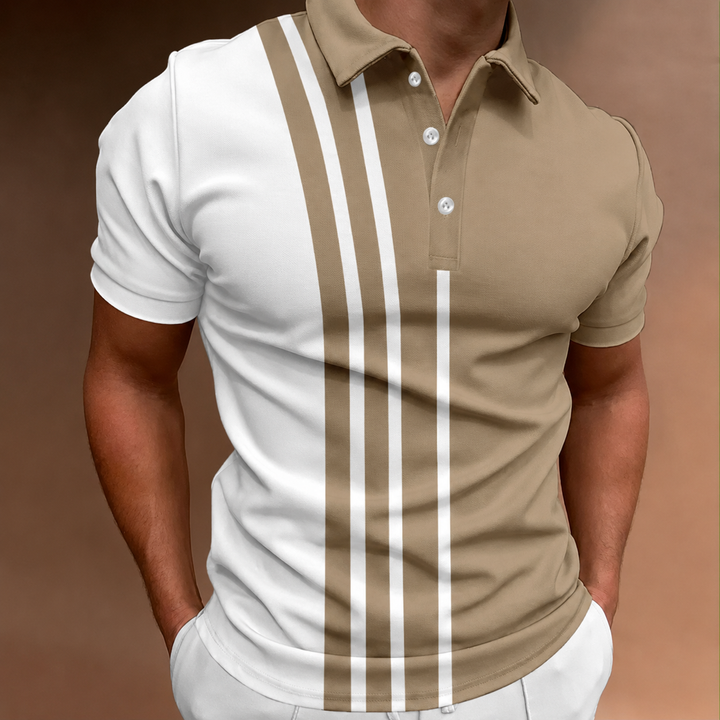 Mason | Elegant Two-Tone Polo