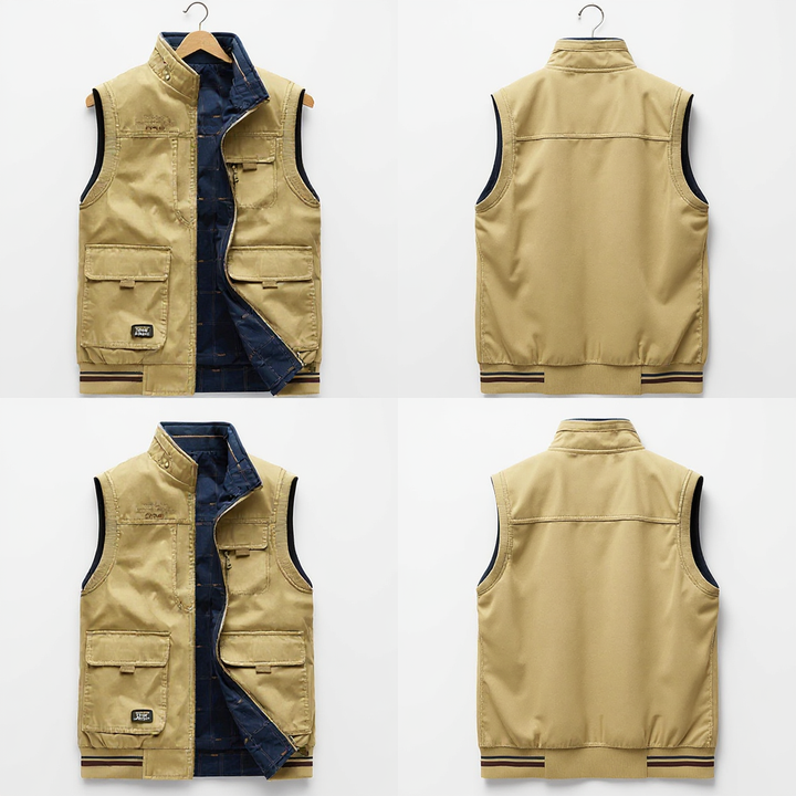 Atlas | Elegant Reversible Men's Waistcoat