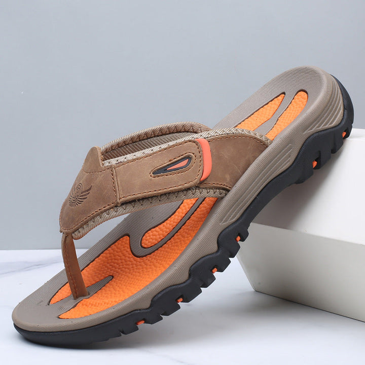 LANGFORD LEATHER SANDALS