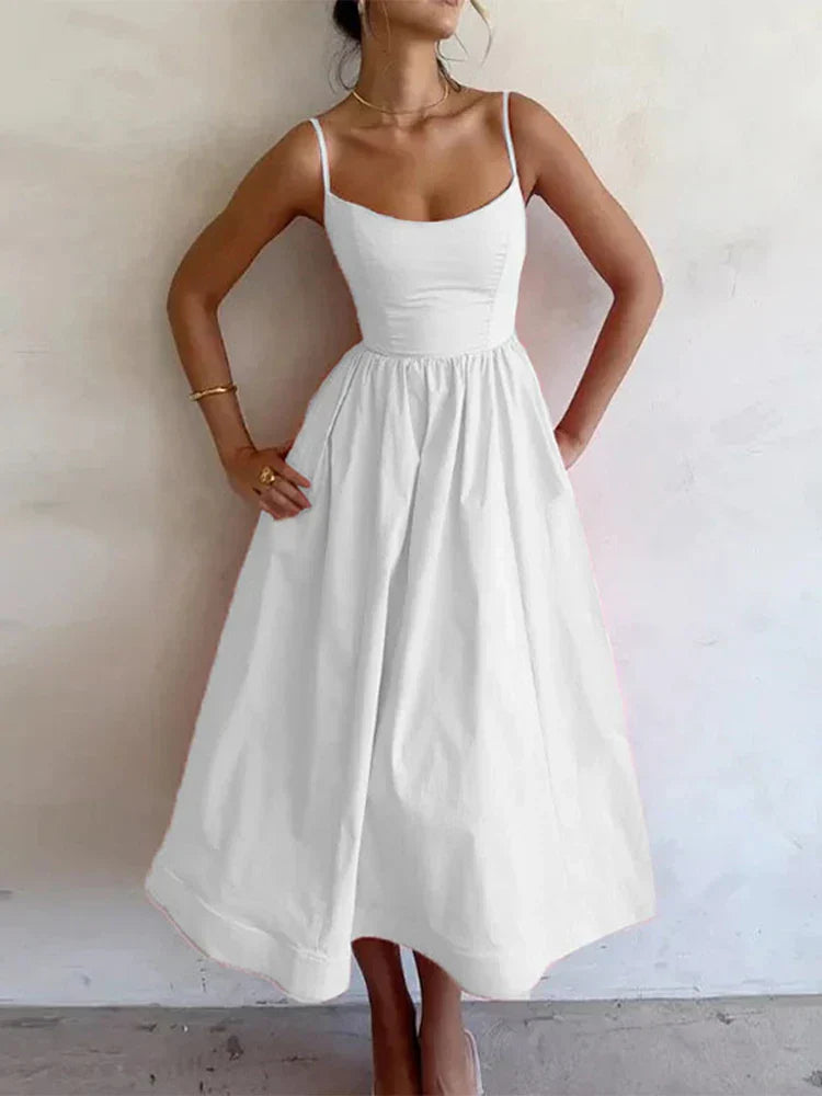 Jovie - Strap Midi Dress