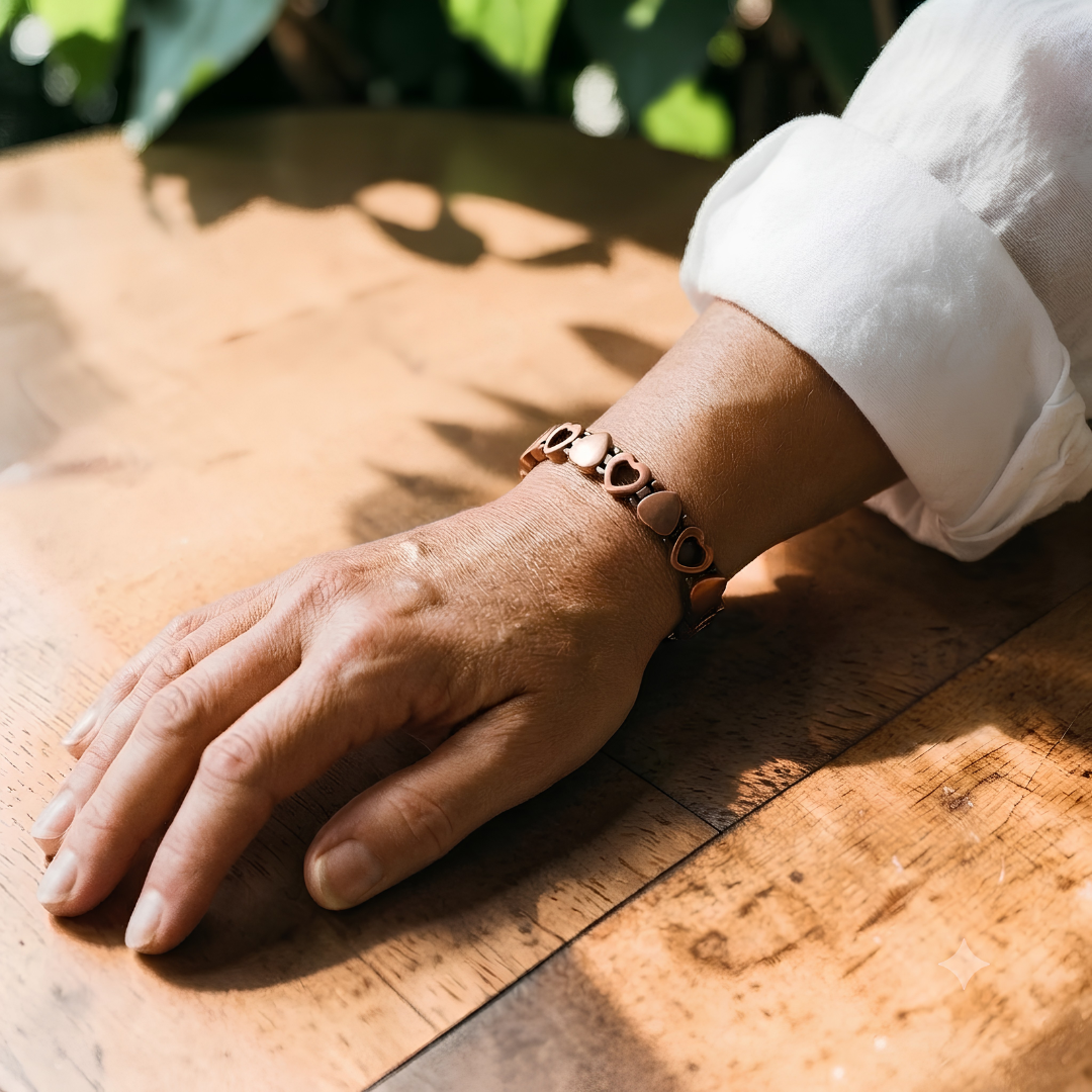 Ella's Amor Copper Bracelet