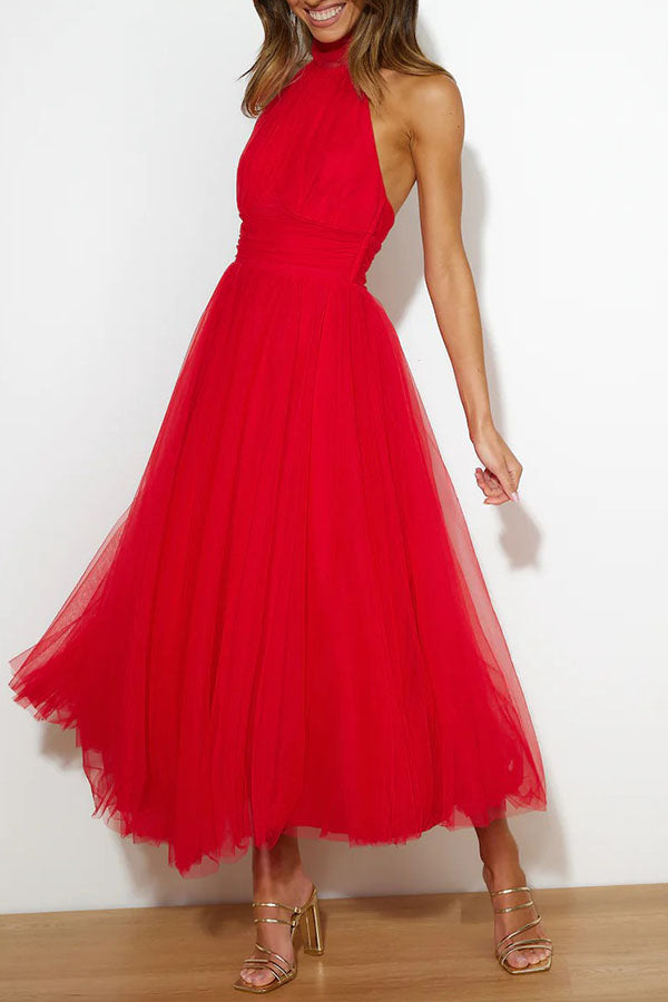 Phoebe - Long Skirt Midi Dress