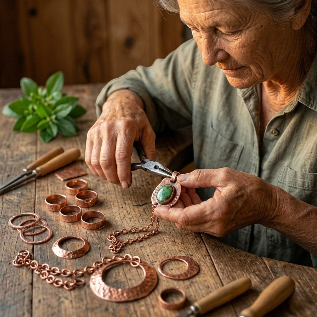 Ella's Stonelode Copper Bracelet