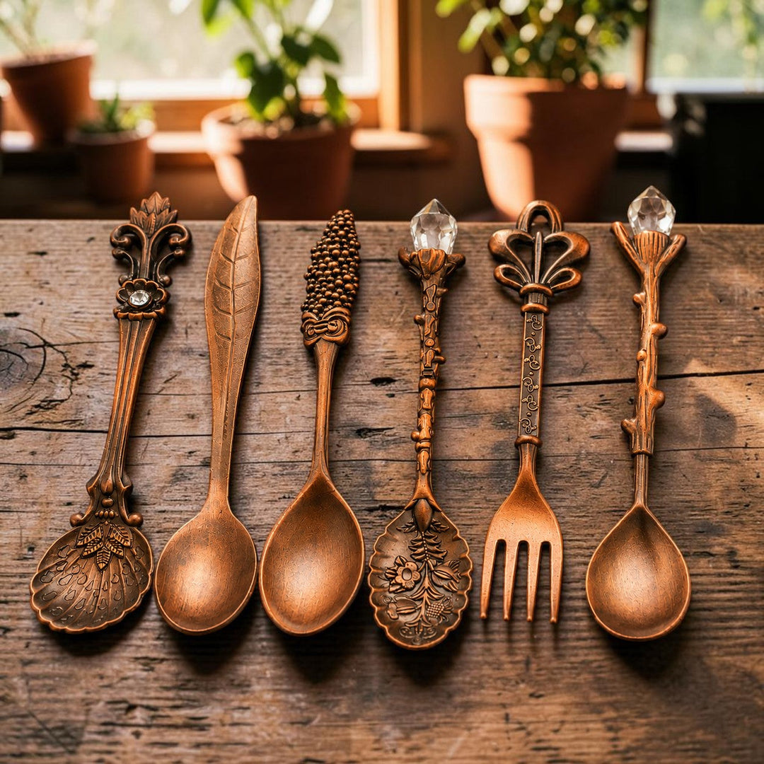 Ella's Copper Cutlery Set