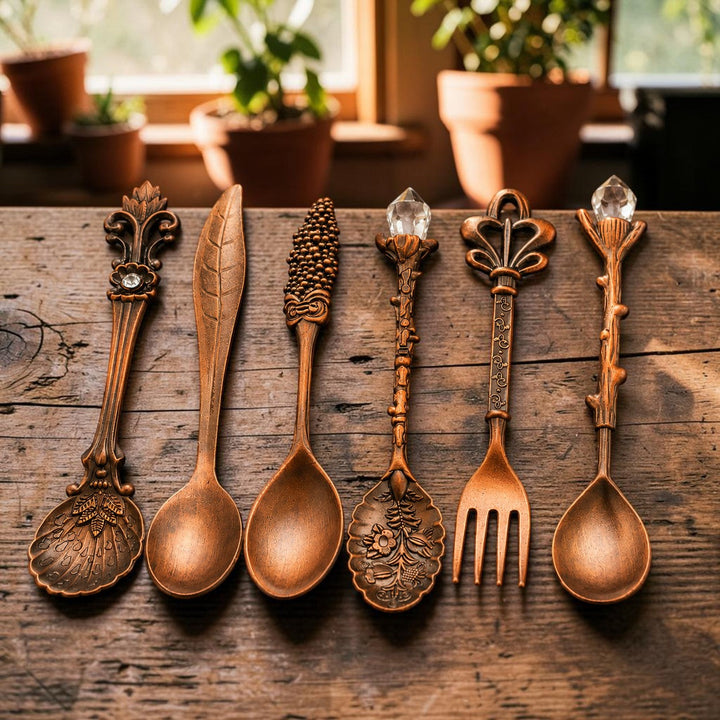 Ella's Copper Cutlery Set