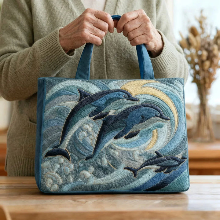 Havdelfin - Padded Tote Bag