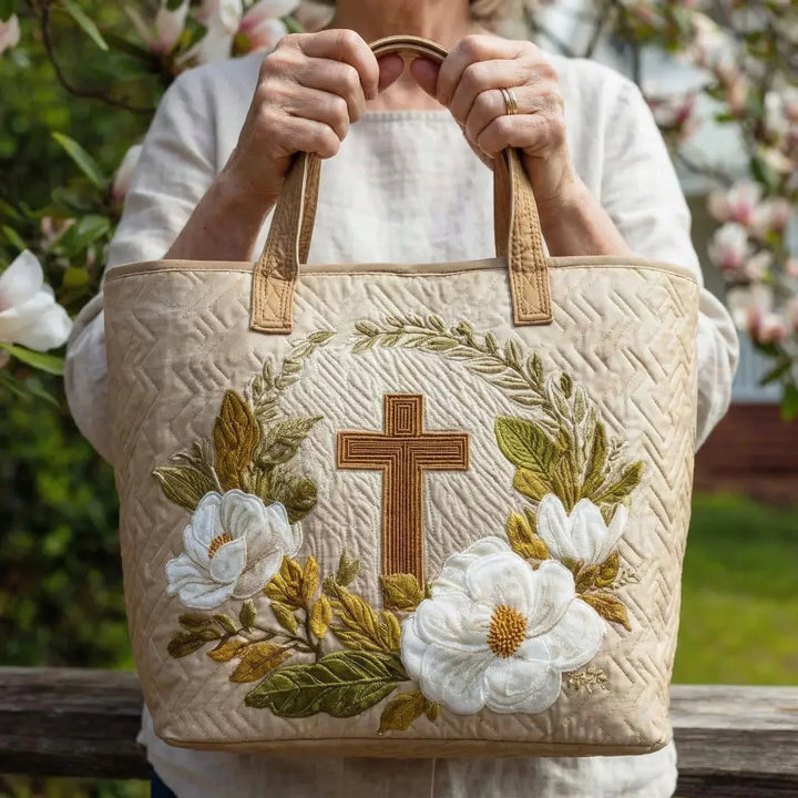 Holy Cross - Padded Tote Bag