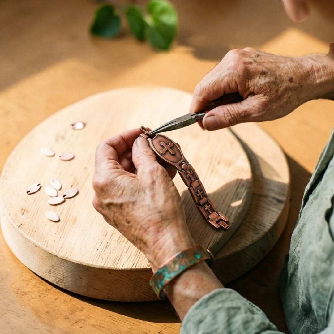 Ella's Grace Copper Bracelet