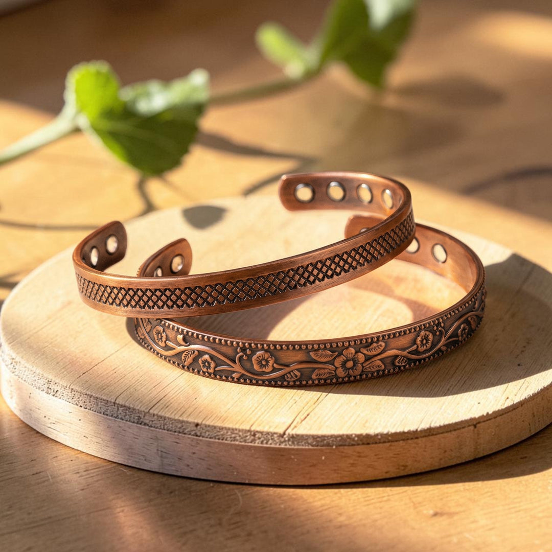 Ella's Forge Copper Bracelet Set