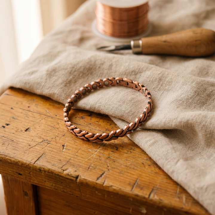 Dune Copper Ankle Bracelet