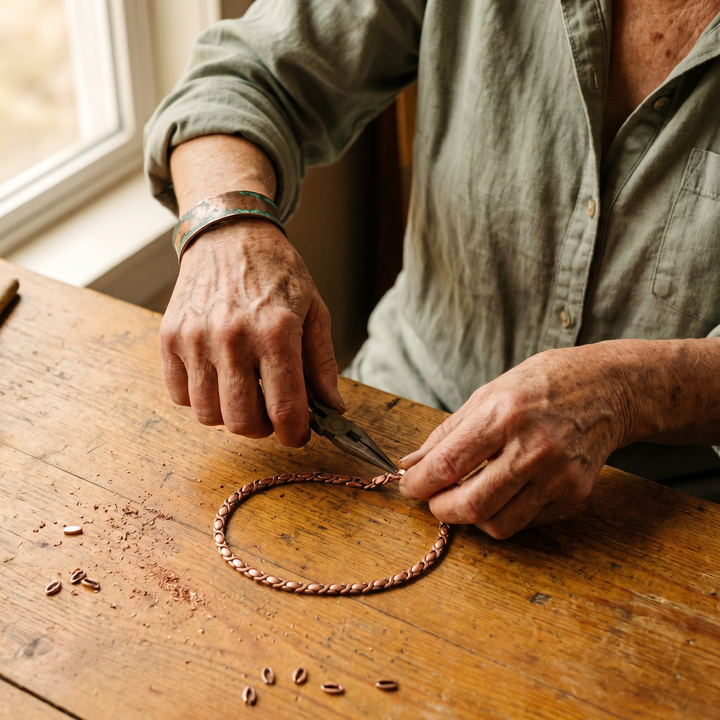 Ella's Cedar Copper Necklace