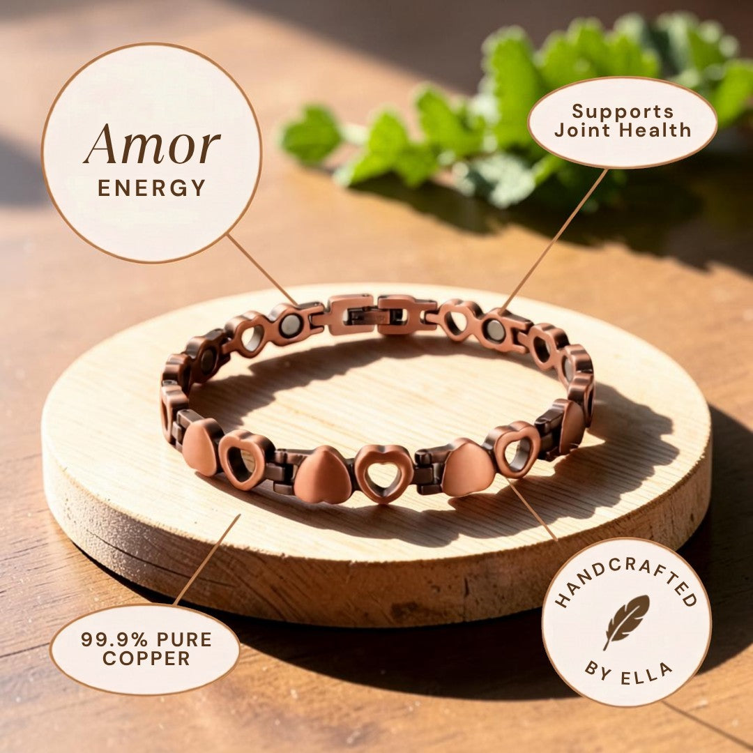 Ella's Amor Copper Anklet